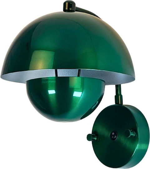 Opviq Eylul Wandleuchte Grün 23cm