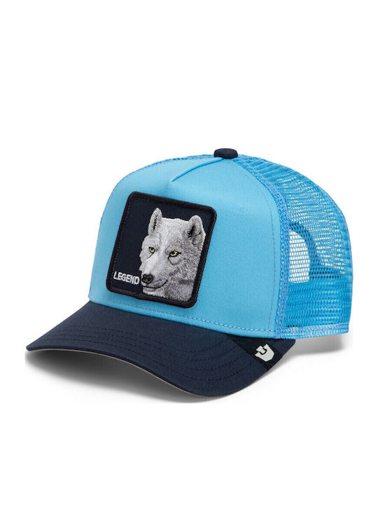 Παιδικό Καπέλο Jockey Legend Wolf Trucker Mini Λύκος Μπλε Goorin Bros