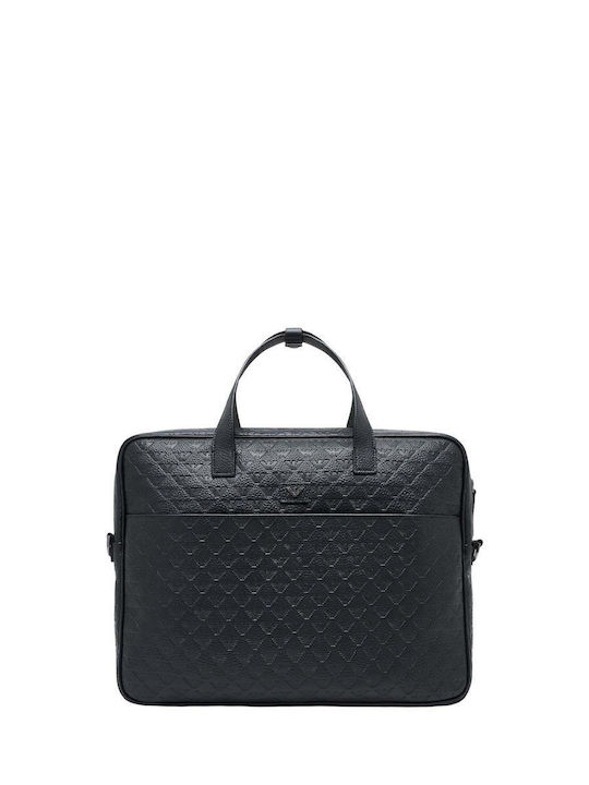 Leather Men's Black Briefcase