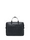 Leather Men's Black Briefcase