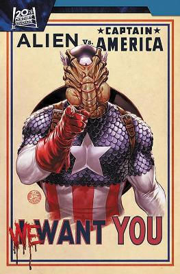 Alien Vs Captain America Frank Tieri PB