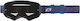 O'Neal Motocross-Brille B-22 Paint Blau Orange Grau