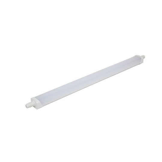 Eurolamp LED Γραμμικό Φωτιστικό Οροφής 18W Ψυχρό Λευκό IP65 57.6εκ.