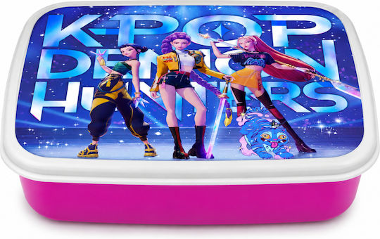 Digital Place Digital Place Kinderlebensmittelbehälter K-POP Demon Hunters 18 x 13 x 6cm