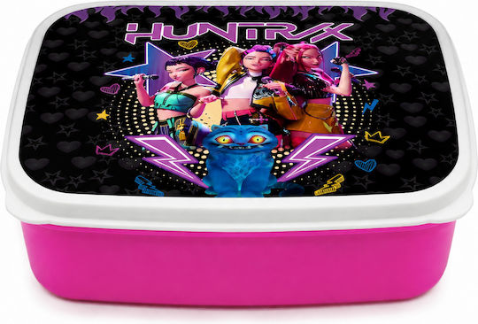 Digital Place K-POP Demon Hunters Kunststoff Kinderlebensmittelbehälter 18 x 13 x 6cm