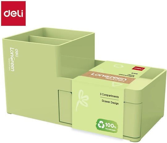 Deli Büro-Organisator Longreen 17,3x8,8x9,2 cm Limette