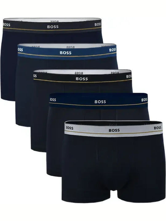 Boss Men's Blue Boxer 5Pack