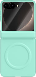 Gkk Magsafe Hard Protective Case for Secondary Screen Mint Green Samsung Galaxy Z Flip8 5G