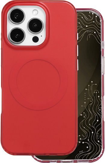 Tecto Shield Mistiq Mag Case iPhone 17 Pro 6 3" Rote Handyhülle