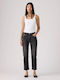501 Damen Jeans Hosen in Regulär Passform Schwarz