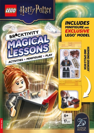 Lego® Harry Potter: Magical Lessons (with Hermione Granger Minifigure And Exclusive Spells Desk Mini-build) - Michael O'mara Books Ltd - Paperback / Softback