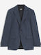 Men’s Slim Fit Blue Jacket