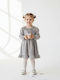 Girls Dress Silver