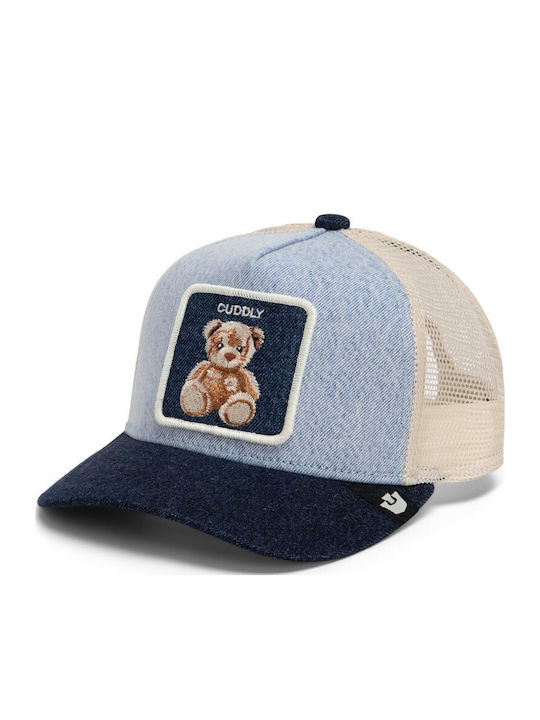 Goorin Bros Kinderhut Jockey Stoff Blau