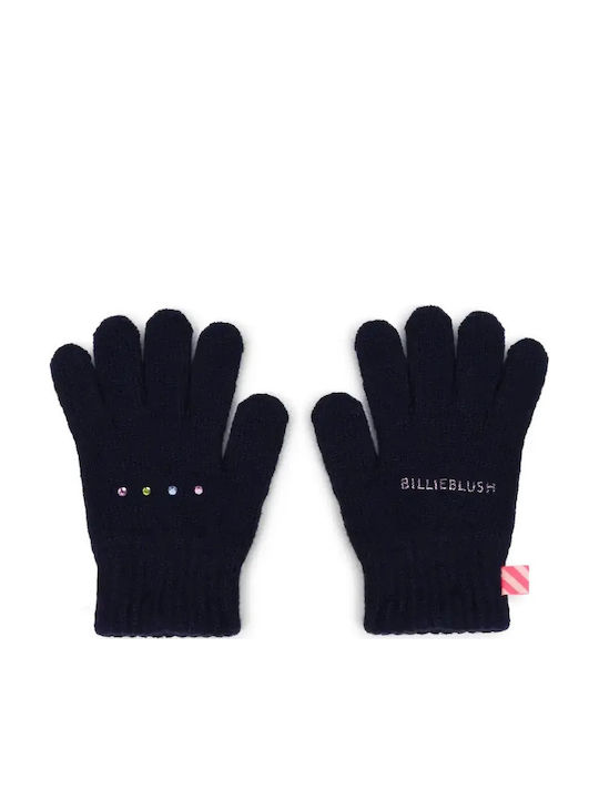 Kinderhandschuhe Gestrickt Blau
