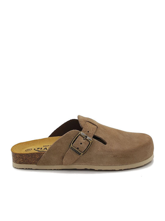 Plakton Anatomic Women's Slippers Beige