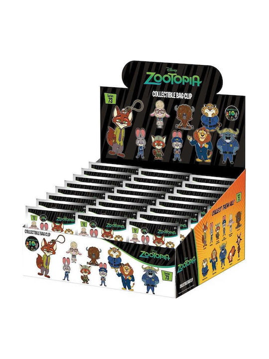 Zootopia 3d Foam Bag Clips Serie 73 Display 24