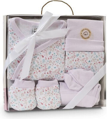 Interbaby Geschenk-Set Für Babys Für Mädchen Für 0-6 Monate 5 Stück
