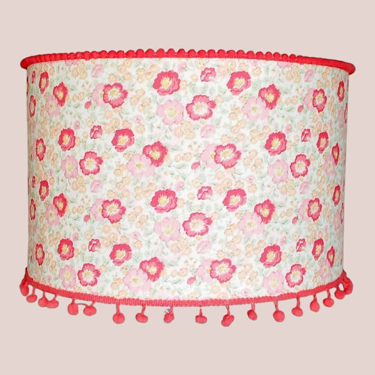 Einfaches Licht Kinderzimmer-Deckenleuchte mit E27-Fassung Rot 36x25cm