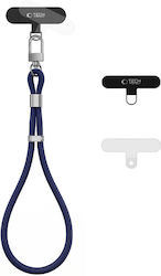 Tech-Protect C11S Seil Handgelenkriemen für Handydekoration Blau
