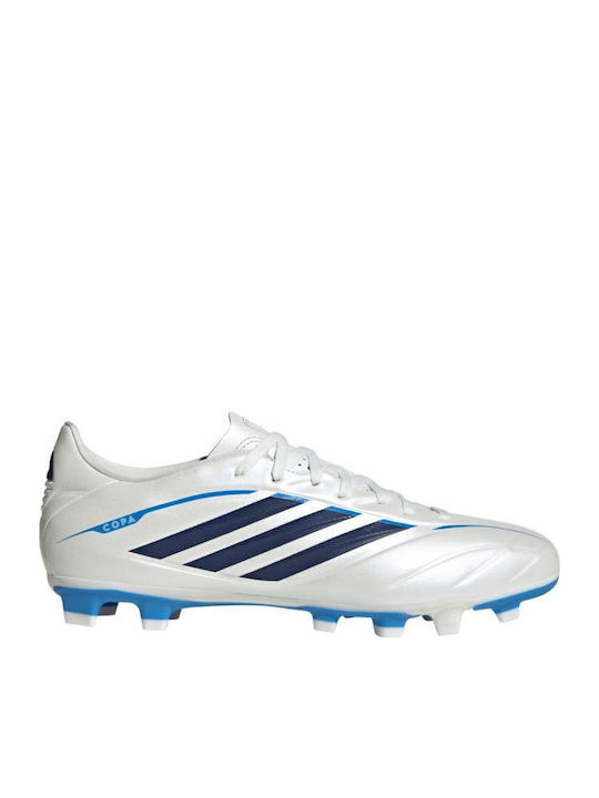 adidas Copa Pure Iv FG/MG Ποδοσφαιρικά Παπούτσια με Τάπες Λευκά
