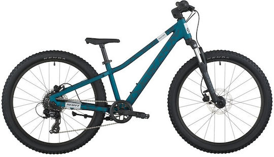 Scott 24" 2025 Grünes Mountainbike mit Geschwindigkeiten