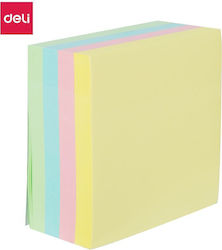 Deli Αυτοκόλλητες Σημειώσεις 7,6 X 7,6 Cm Stick Up 400 Φύλλα Πολύχρωμο