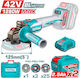 Total Τροχός 125mm На Батерия Brushless 2x2.5Ah