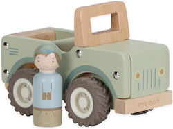 Little Dutch Vehicul Safari Friends din Lemn Little Dutch Vehicul Safari Friends din Lemn