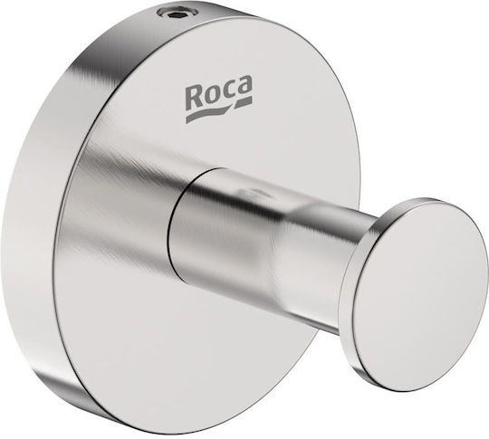 Roca Roca Hotels Badezimmerhaken Einzel mit Schrauben Inox Grau