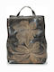Sumy Set Knitted Women's Backpack Bag Brown