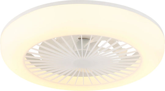 Globo Lighting Плафонера с осветление бяла