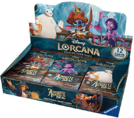 Ravensburger Lorcana Azurit Meer Booster-Box (EN)