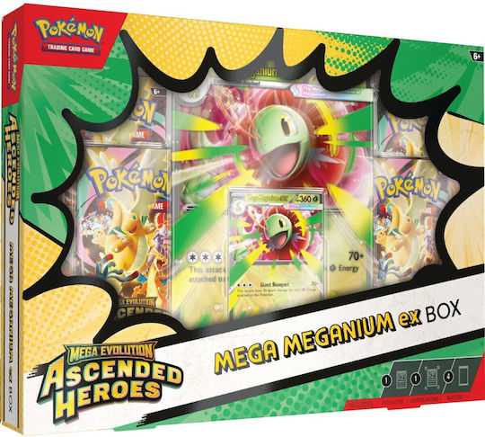 Pokemon Mega Meganium Ex Box Ascended Heroes Mega Evolution