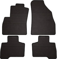 Covorașe Auto Cauciuc Peugeot Bipper Kombivan Tepee 2007-2017 Negre Fixate