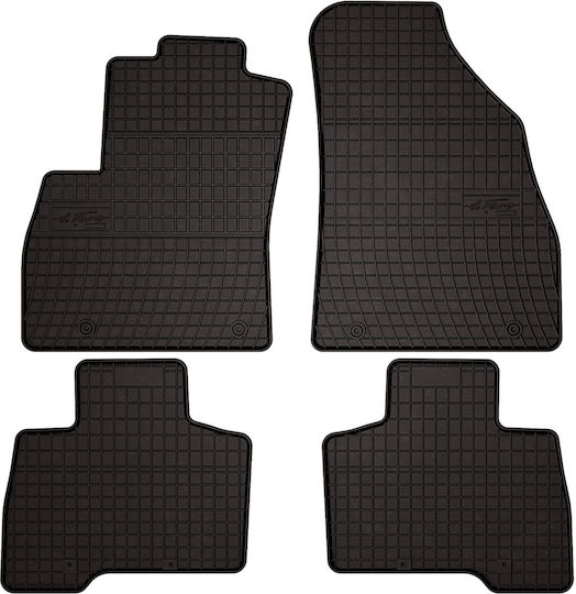 Gummi Auto Fußmatten Peugeot Bipper Kombivan Tepee 2007-2017 Schwarz Passend