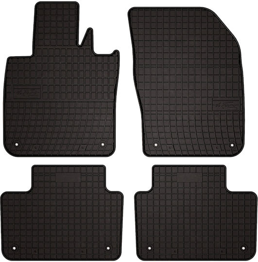 Rubber Car Mats Volvo S60 Iii Sedan 2019 Black Fitted