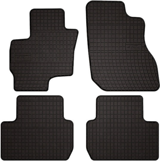 Rubber Car Mats Mitsubishi Outlander Iii Phev Suv 2012-2022 Black Custom Fit