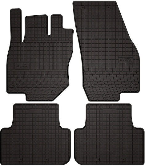 Rubber Car Mats Volkswagen Tiguan Iii Suv 2024 Black Fitted