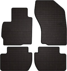 Rubber Car Mats Mitsubishi Outlander Ii Crossover 2006-2013 Black Fitted Rubber Car Mats Mitsubishi Outlander Ii Crossover 2006-2013 Black Fitted