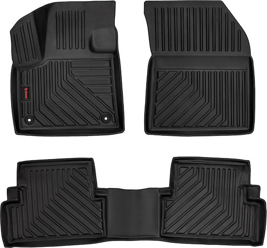 3d Rubber Car Mats Opel Grandland Crossover 2017 5cm Edge