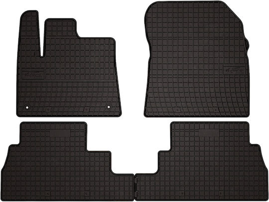 Rubber Car Mats Citroen Berlingo Iii Combivan 2018 Black Fitted