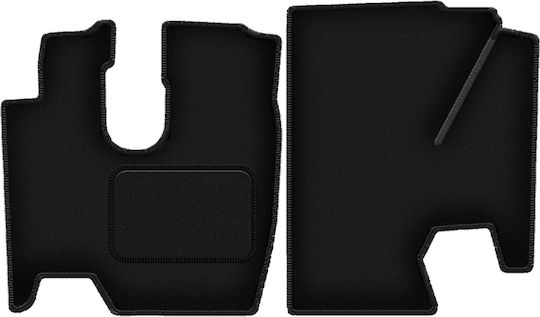 Covorașe Auto Velur Negre Mercedes Atego 1 Camion 1995-2005