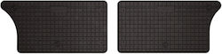 Rubber Car Mats Volkswagen Sharan I Minivan 3rd Row 1995-2010 Black Fitted Rubber Car Mats Volkswagen Sharan I Minivan 3rd Row 1995-2010 Black Fitted