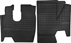 Rubber Car Mats Mercedes Atego 1 Truck 1995-2005 Black Fitted