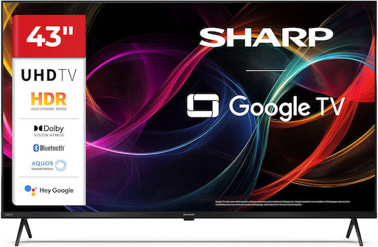 Sharp Smart Телевизор 43" 4K UHD LED 43HL4765E HDR (2025)