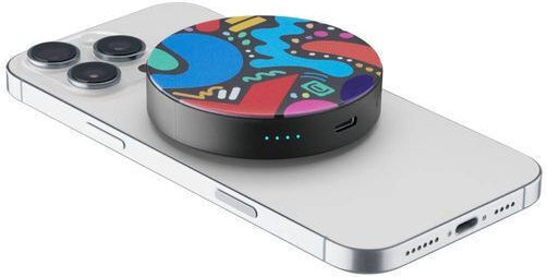 Cellular Line Mags Vibe MagSafe Power Bank 3000mAh 5W Μαύρο