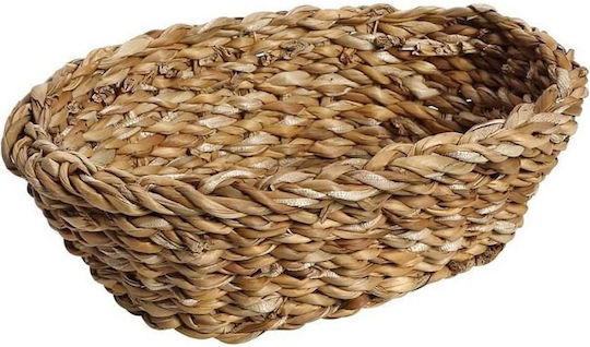 Espiel Brotkasten Korbweide Weiß 24x18x8cm