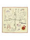 Baby-Handtuch Gesichtshandtuch Studio Ghibli - Princess Mononoke 25x25cm