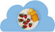 Relaxdays Placemats Light Blue